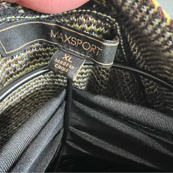 Maxsport Long Multicolored Bohemian Art to Wear Lagenlook cardigan with pockets - Picture 6 of 9